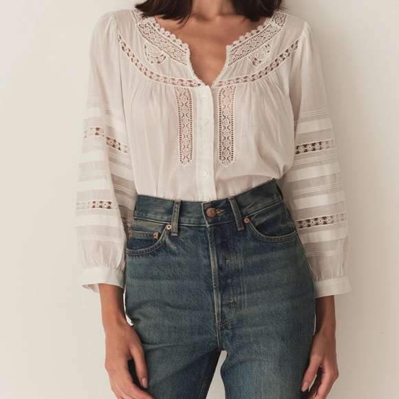 Dôen Celeste Top in Salt - Picture 6 of 8